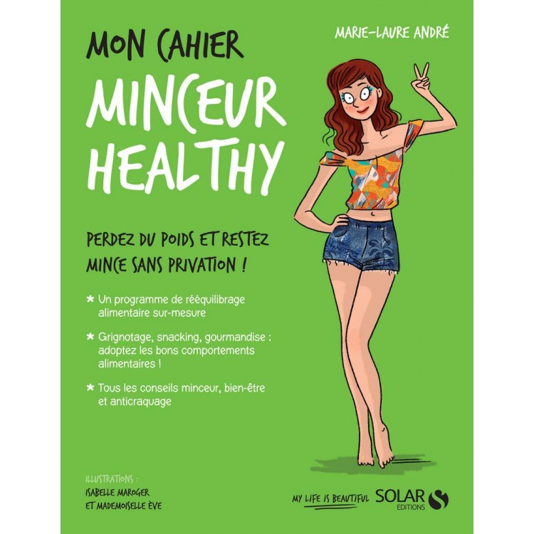Mon cahier Minceur healthy - Книга на френски език