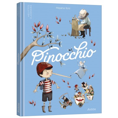 PINOCCHIO - Книга на френски език с твърди корици