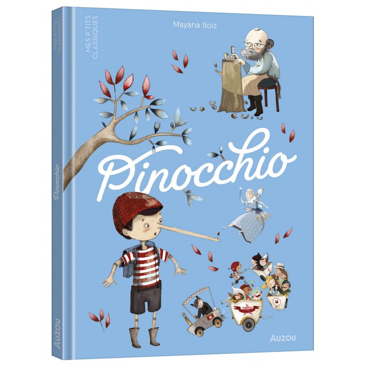 PINOCCHIO - Книга на френски език с твърди корици