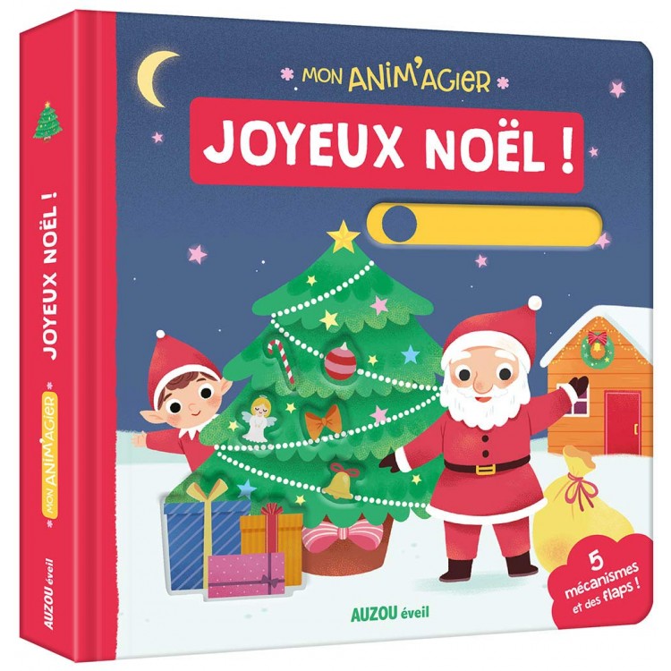 Mon anim'agier - joyeux Noël - Книга на френски език с твърди корици Mon anim'agier - joyeux Noël - Книга на френски език с твърди корици