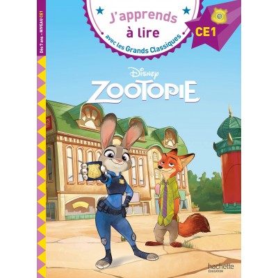 Zootopie CE1 - Книга на френски език