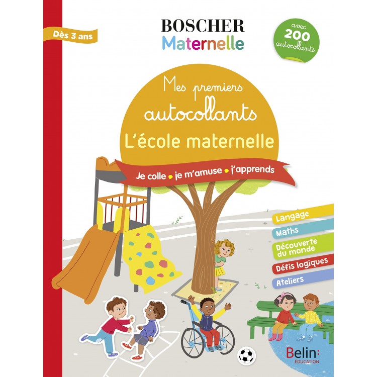 Mes premiers autocollants - L'école maternelle - Книга на френски език Mes premiers autocollants - L'école maternelle - Книга на френски език