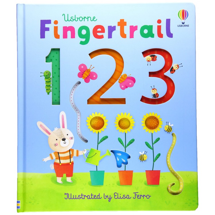Fingertrail 123 - Книга на английски език Fingertrail 123 - Книга на английски език