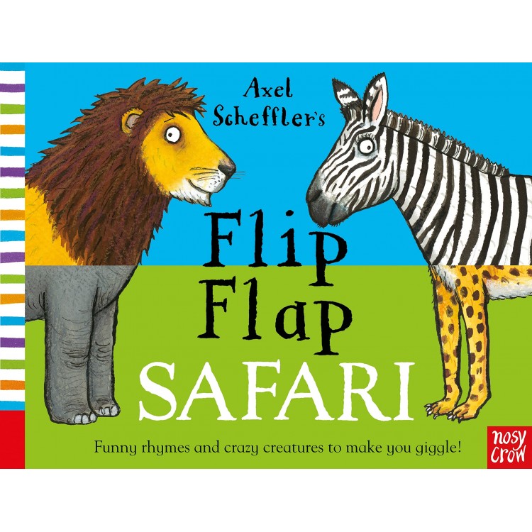 Axel Scheffler's Flip Flap Safari - Книга на английски език