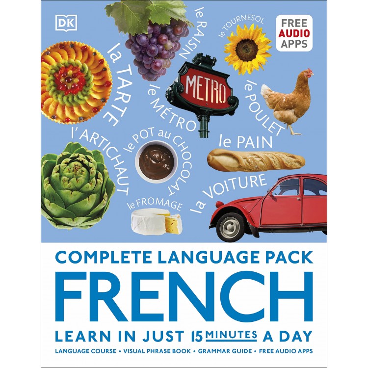 Complete Language Pack French: Learn in just 15 minutes a day (Complete Language Packs) - Книга на английски език Complete Language Pack French: Learn in just 15 minutes a day (Complete Language Packs) - Книга на английски език