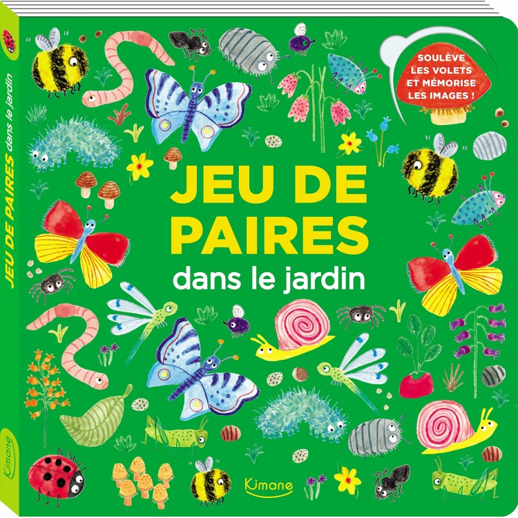 Jeu de paires - dans le jardin - Книга на френски език с твърди корици Jeu de paires - dans le jardin - Книга на френски език с твърди корици