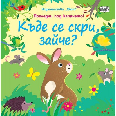 Къде се скри, зайче? - Книга с твърди корици