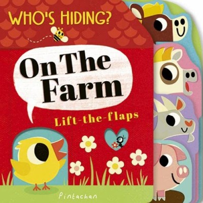 Who's Hiding? On the Farm - Книга на английски език с твърди корици и  капачета