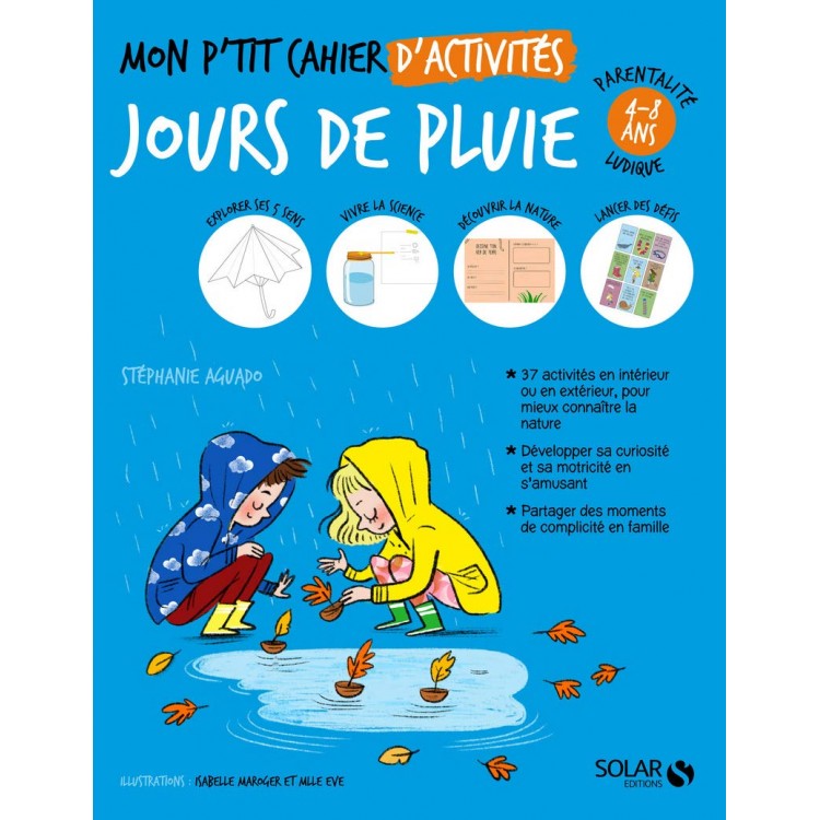 Mon p'tit cahier d'activités Jour de pluie - Книга на френски език Mon p'tit cahier d'activités Jour de pluie - Книга на френски език