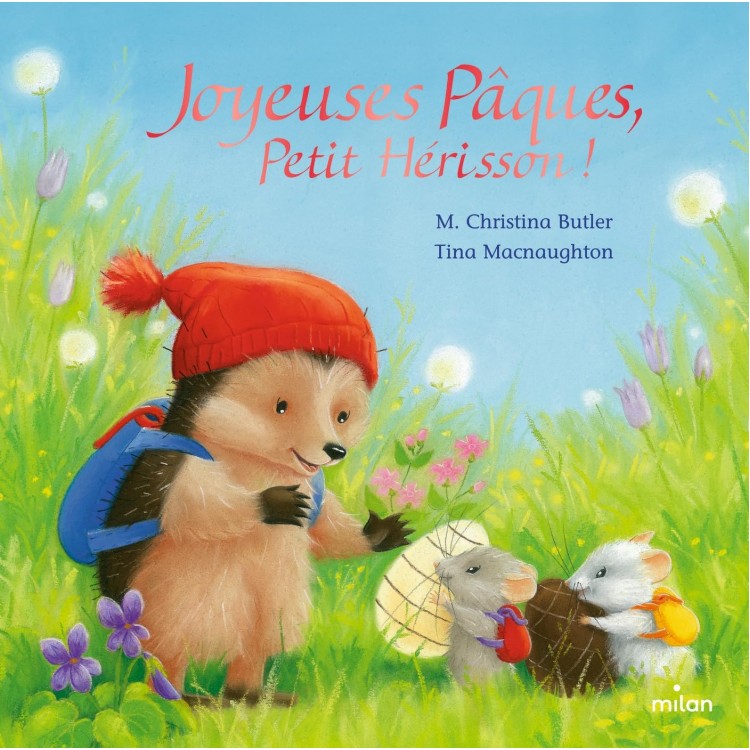 Joyeuses Pâques, Petit Hérisson !-Книга на френски език с твърди корици