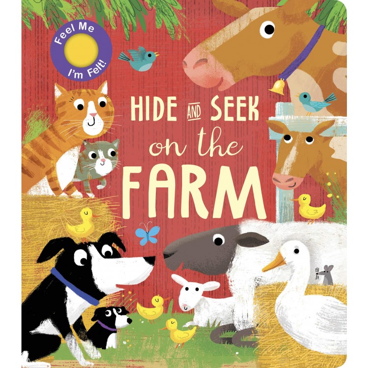 Hide and Seek On the Farm - Книга на английски език с твърди корици