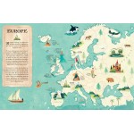 Atlas des sirènes - Книга на френски език с твърди корици