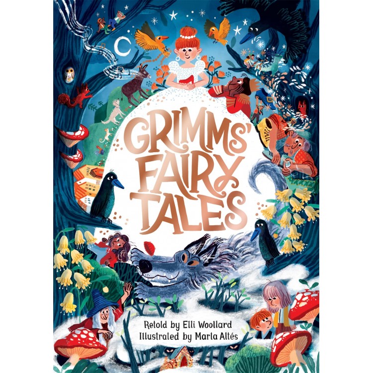Grimms' Fairy Tales - Книга на английски език с твърди корици