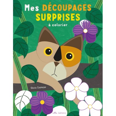 Mes découpages surprises à colorier - Книга на френски език
