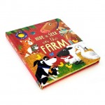 Hide and Seek On the Farm - Книга на английски език с твърди корици
