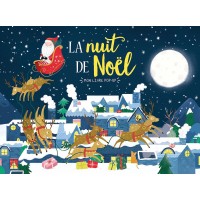 Mon livre pop-up - la nuit de Noël-Книга на френски език pop-up