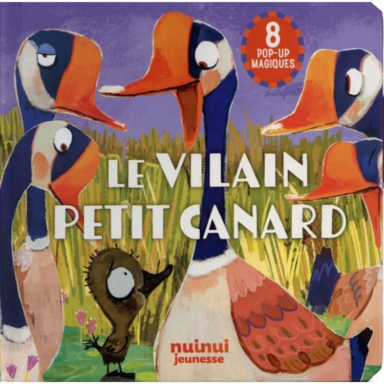 Le vilain petit canard pop up-Книга на френски език pop up