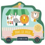 DANS LA VILLE - Книга на френски с твърди корици