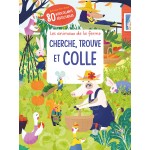 Les animaux de la ferme cherche, trouve et colle - Книга на френски език 