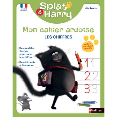 Splat Mon cahier ardoise - Книга на френски език