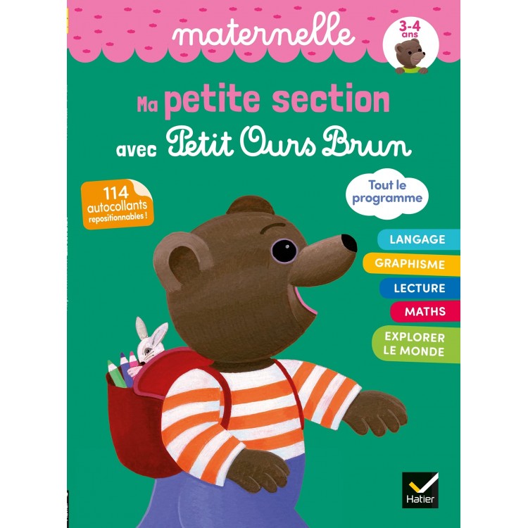 Ma petite section avec Petit Ours Brun - Книга на френски език