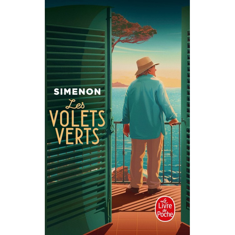 Les Volets verts - Simenon - Книга на френски език Les Volets verts - Simenon - Книга на френски език