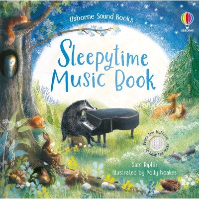 Sleepytime Music Book - Музикална книга на английски език с твърди корици