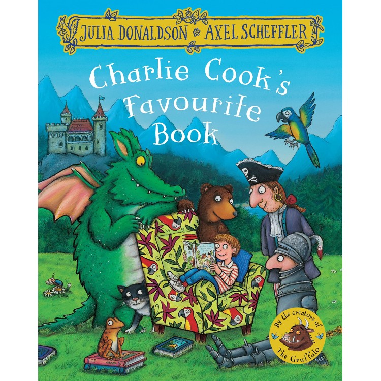Charlie Cook's Favourite Book - Julia Donaldson, Axel Scheffler - Книга на английски език