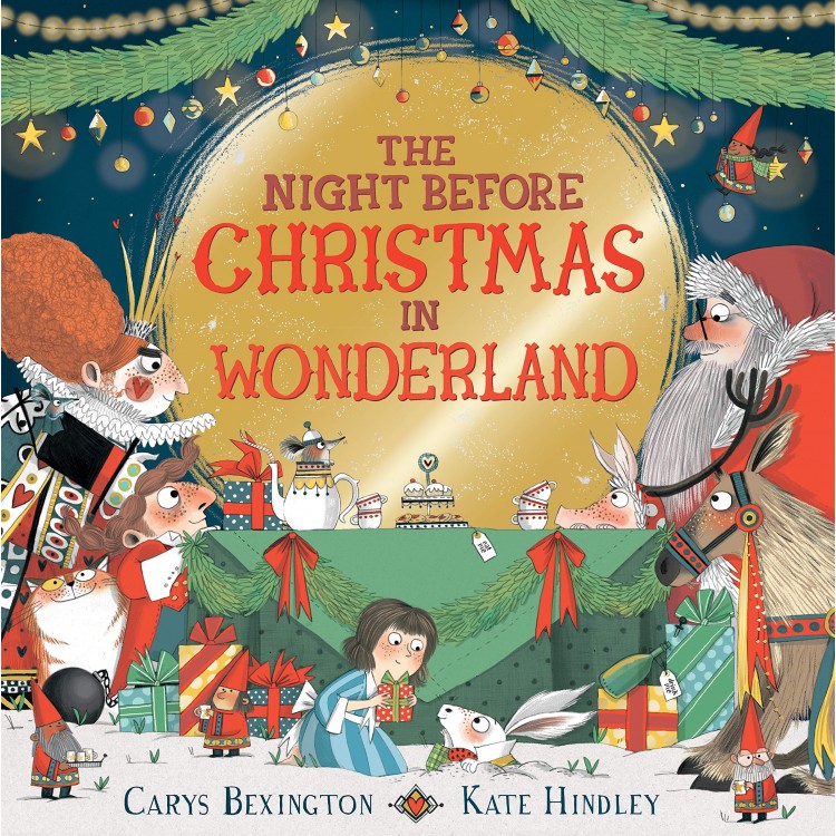 The Night Before Christmas in Wonderland - Carys Bexington - Книга на английски език The Night Before Christmas in Wonderland - Carys Bexington - Книга на английски език