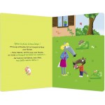 LA MERVEILLEUSE JOURNÉE DE P'TIT LOUP - Книга на френски език с твърди корици