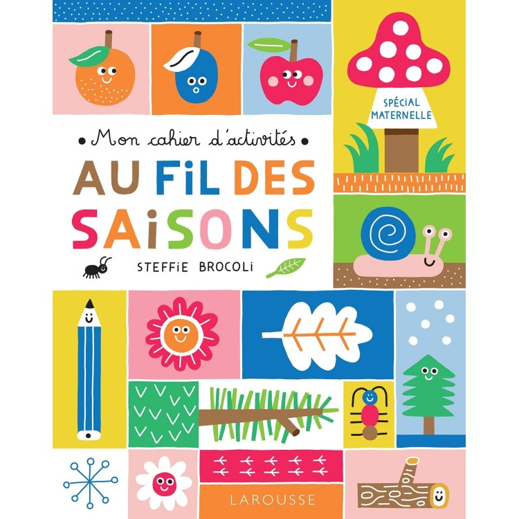 Mon cahier d'activités : au fil des saisons-Книга на френски език