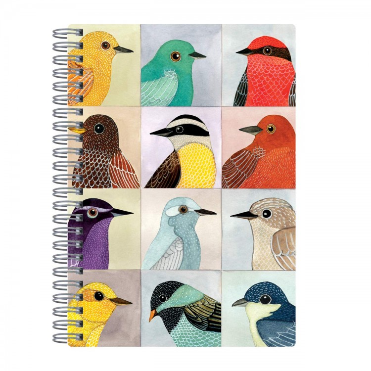 Avian Friends Wire-O Journal - Sarah McMenemy - Тефтер Avian Friends Wire-O Journal - Sarah McMenemy - Тефтер