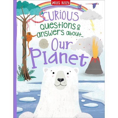Curious Questions & Answers About Our Planet - Hardcover - Книга на английски език