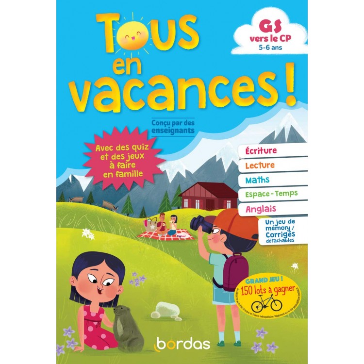 Tous en vacances ! De la GS au CP - Книга на френски език