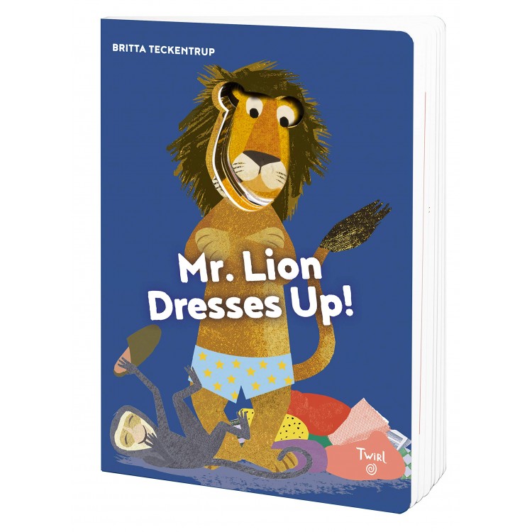 Mr. Lion Dresses Up! - Книга на английски език