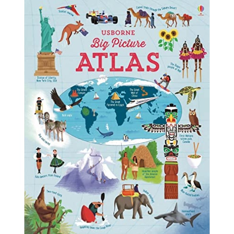 Big Picture Atlas - Книга на английски език