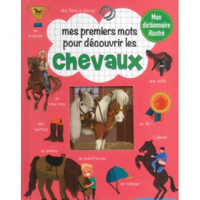 Mes premiers mots pour découvrir les chevaux - Книга на френски език