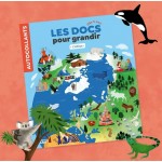 Les Docs pour grandir - L'atlas - Dès 5 ans - Книга на френски език