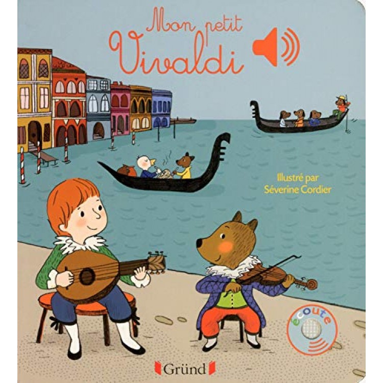 Mon petit Vivaldi - Книга на френски език