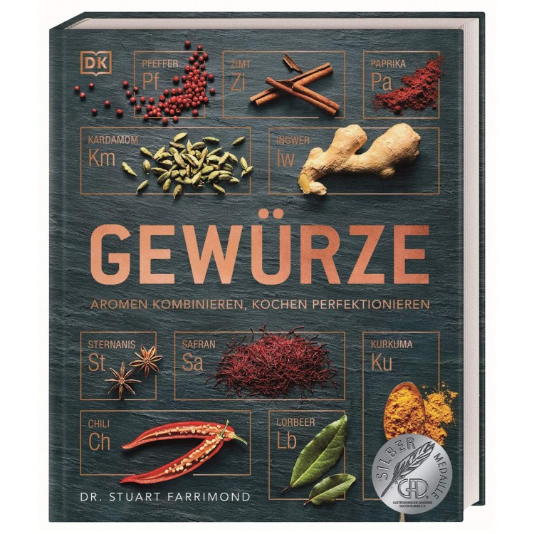 Gewürze: Aromen kombinieren, Kochen perfektionieren. - Книга на Немски език