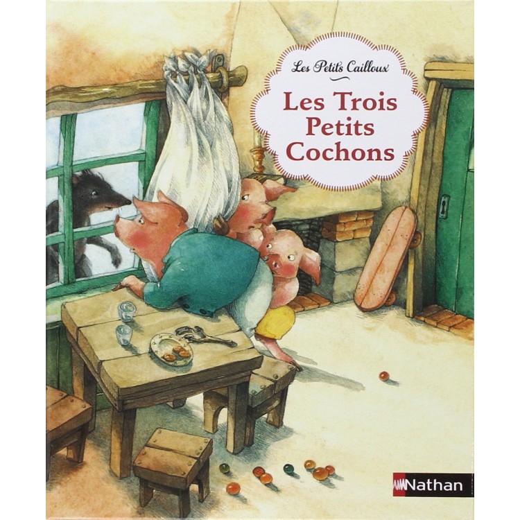 Les trois petits cochons - Книга на френски език