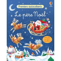 Le père Noël - Premiers autocollants-Книга на френски език