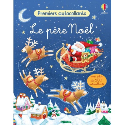 Le père Noël - Premiers autocollants-Книга на френски език