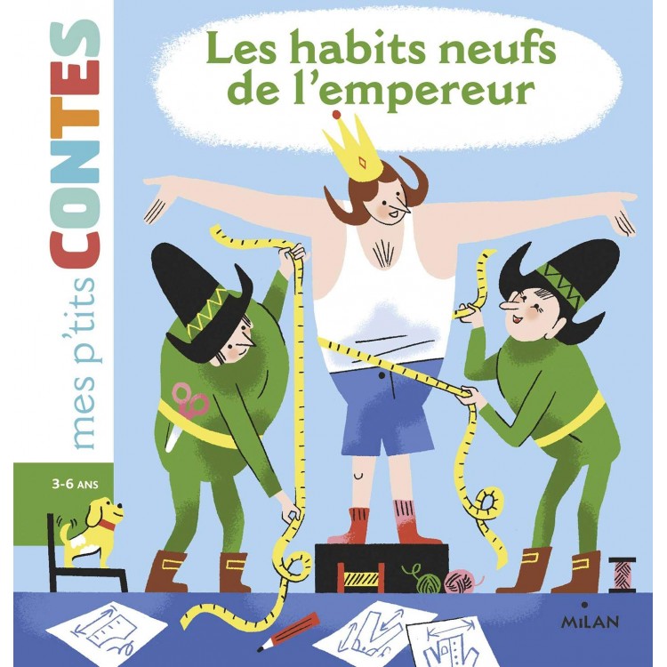 Les habits neufs de l'empereur  - Книга на френски език с твърди корици