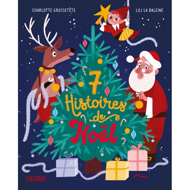 7 histoires de Noël-Книга на френски език с твърди корици