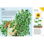 Une année à la ferme : Découvre le quotidien d'une ferme biologique au fil des saisons - Книга на френски език с твърди корици