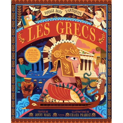 LES GRECS - Книга на френски език с твърди корици