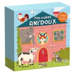Mes premiers jeux - Mes cubes ani'doux - Cubes d'activités bébé-Кубчета на френски език