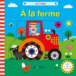 À la ferme-Книга на френски език с елементи за издърпване