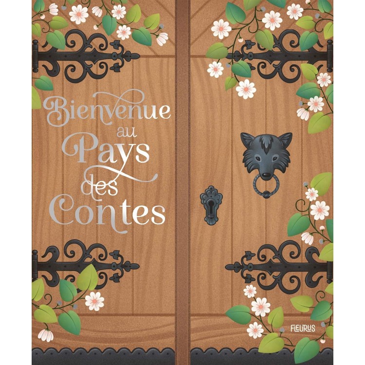 Au pays des conte-Книга на френски език с твърди корици